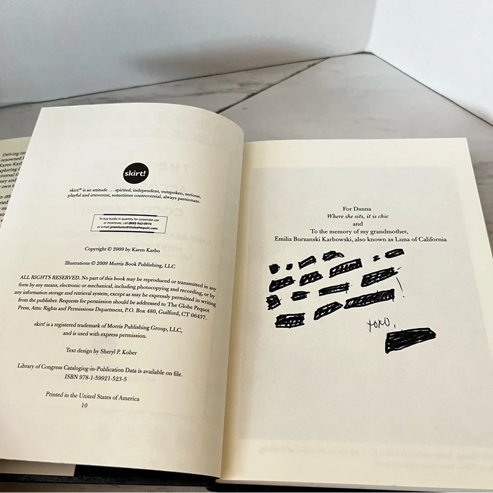 The Gospel According to Coco Chanel Hard Cover Book 8